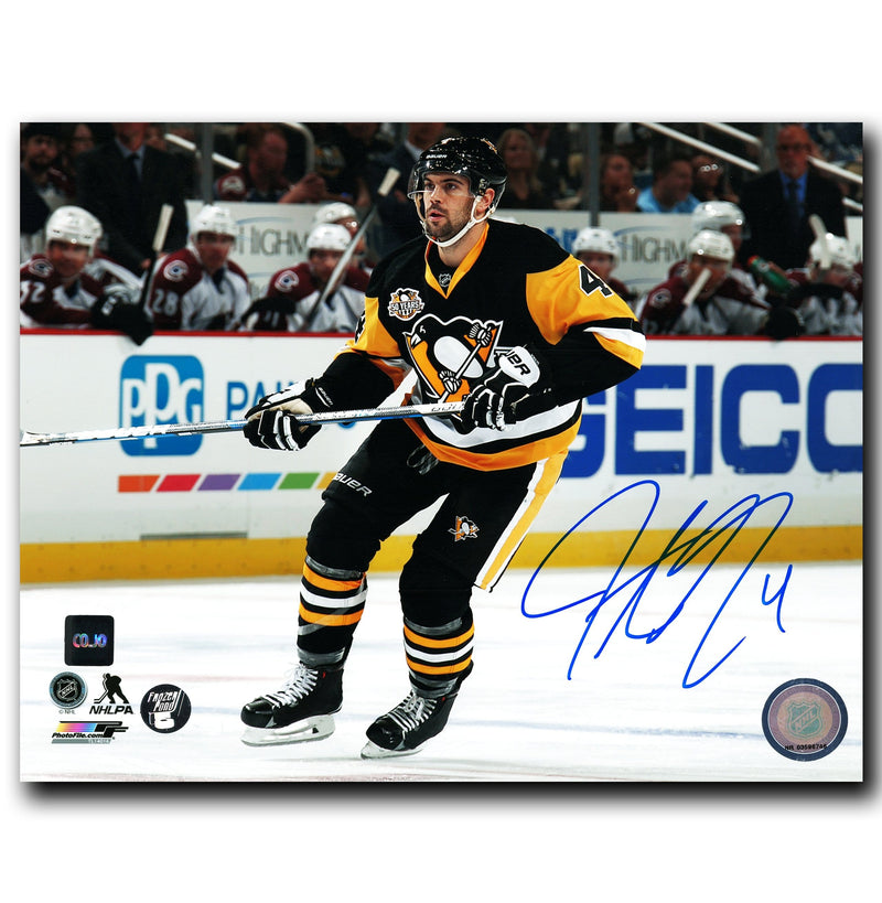 Justin Schultz Pittsburgh Penguins Autographed 8x10 Photo CoJo Sport Collectables Inc.
