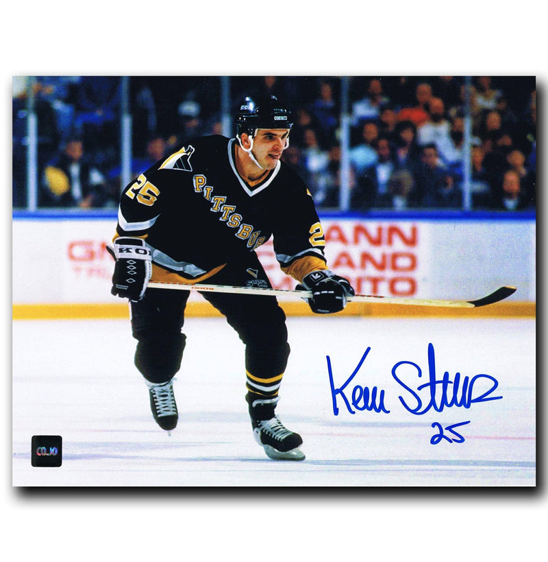 Kevin Stevens Pittsburgh Penguins Autographed 8x10 Photo CoJo Sport Collectables Inc.