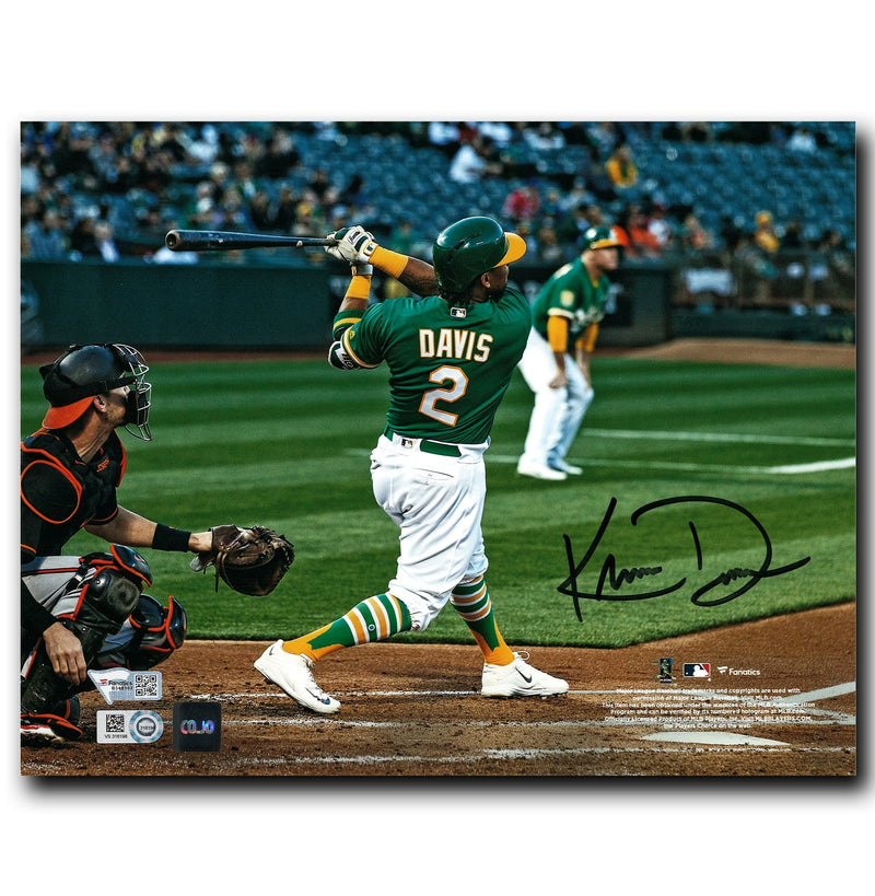 Khris Davis Oakland Athletics Autographed Swing 8x10 Photo CoJo Sport Collectables Inc.