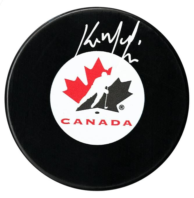 Kirk McLean Autographed Team Canada Puck CoJo Sport Collectables Inc.