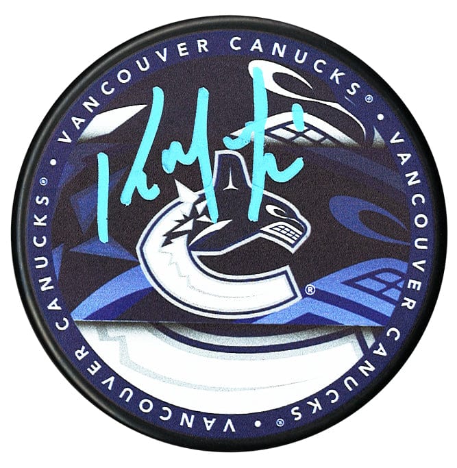 Kirk McLean Autographed Vancouver Canucks Medallion Puck CoJo Sport Collectables Inc.