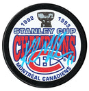 Kirk Muller Autographed Montreal Canadiens 1993 Stanley Cup Champions Puck CoJo Sport Collectables Inc.