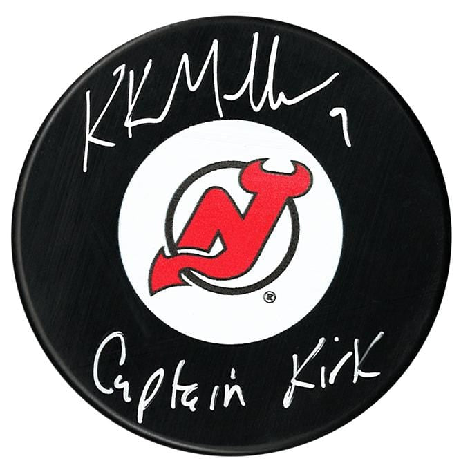 Kirk Muller Autographed New Jersey Devils Captain Kirk Puck CoJo Sport Collectables Inc.