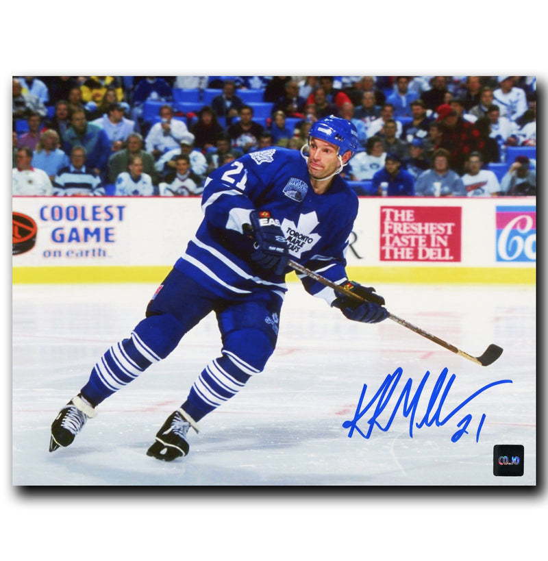 Kirk Muller Toronto Maple Leafs Autographed Skating 8x10 Photo CoJo Sport Collectables