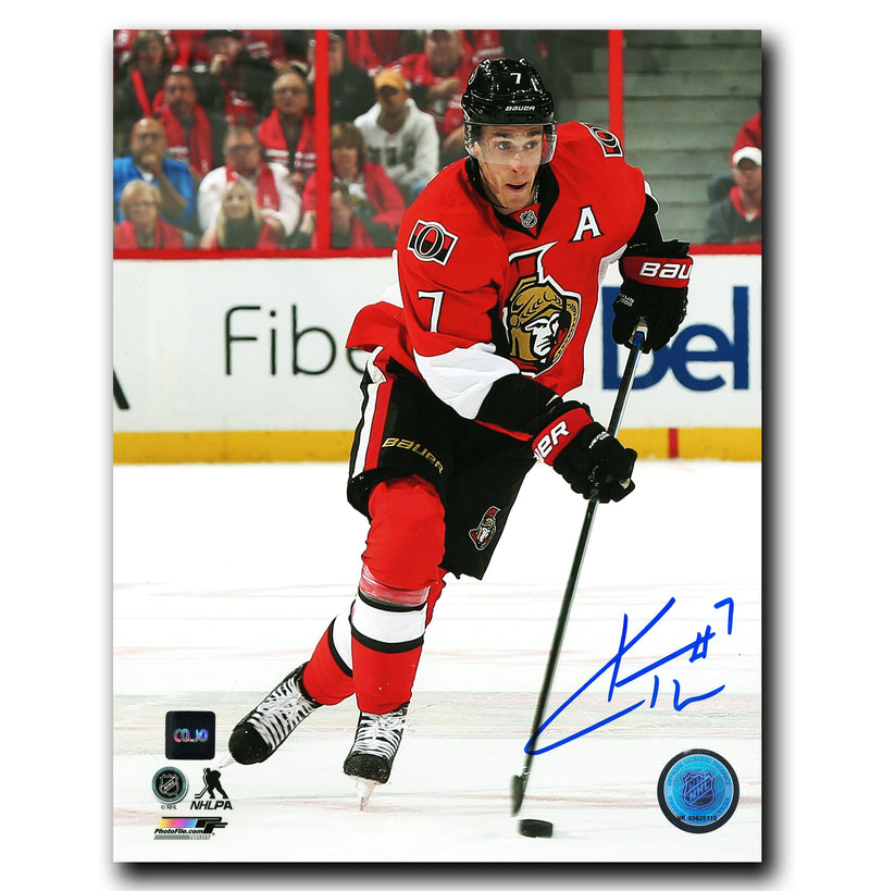 Kyle Turris Ottawa Senators Autographed 8x10 Photo CoJo Sport Collectables Inc.