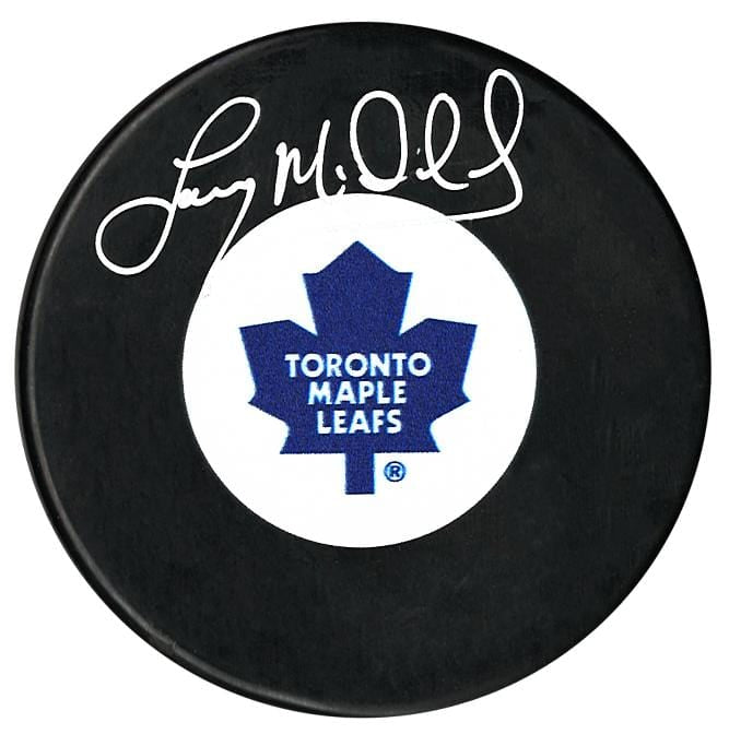 Lanny McDonald Autographed Toronto Maple Leafs Puck CoJo Sport Collectables