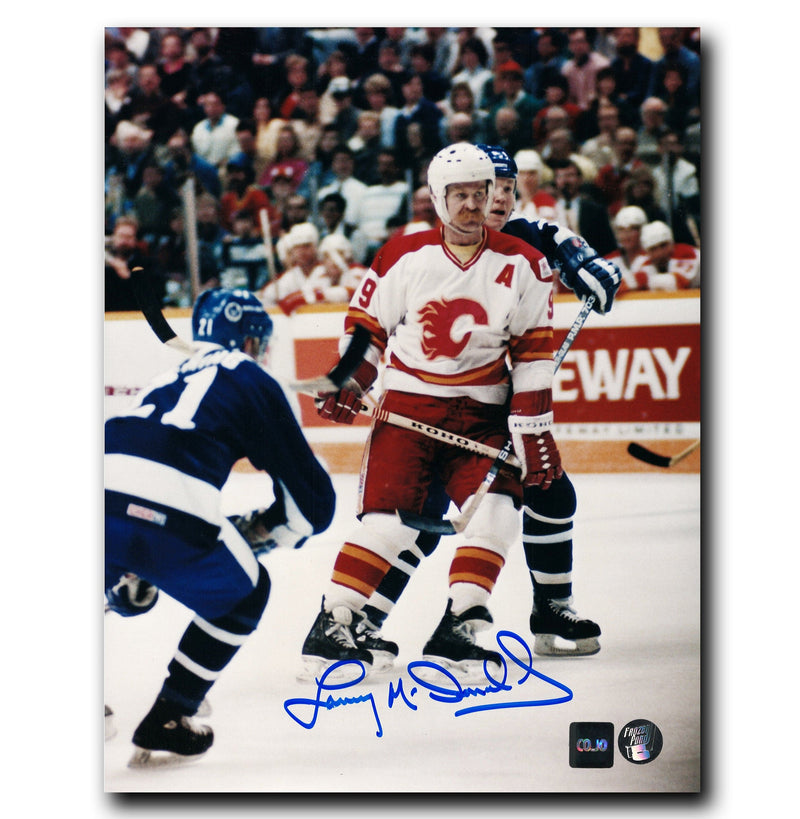 Lanny McDonald Calgary Flames Autographed 8x10 Photo CoJo Sport Collectables Inc.