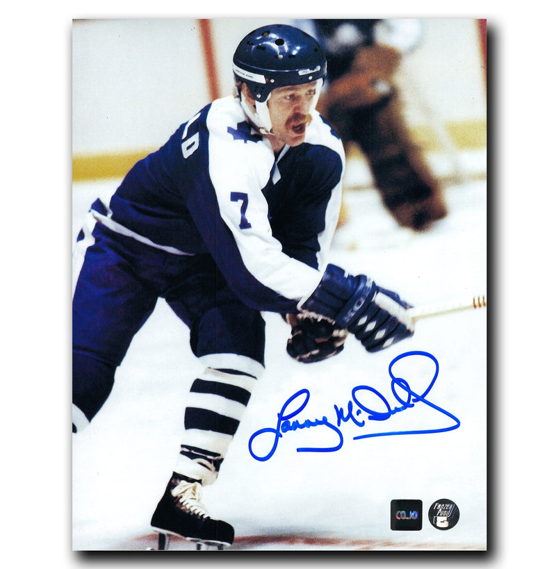 Lanny McDonald Toronto Maple Leafs Autographed Action 8x10 Photo CoJo Sport Collectables Inc.