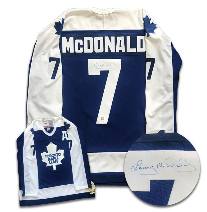 Lanny McDonald Toronto Maple Leafs Autographed CCM Jersey CoJo Sport Collectables