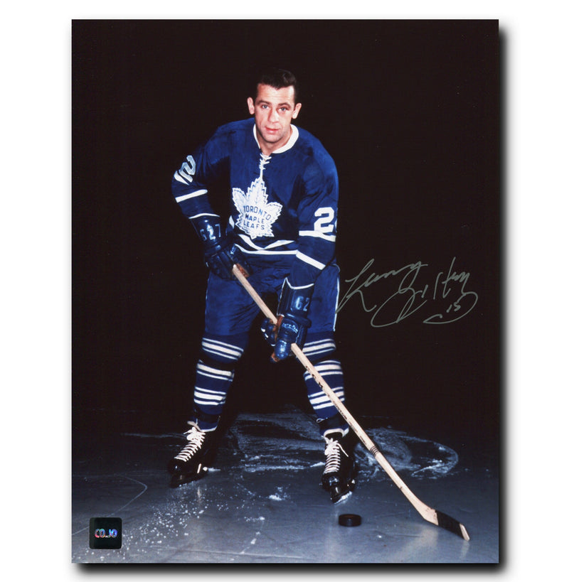 Larry Jeffrey Toronto Maple Leafs Autographed Spotlight 8x10 Photo CoJo Sport Collectables Inc.