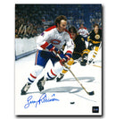 Larry Robinson Montreal Canadiens Autographed Action 8x10 Photo CoJo Sport Collectables Inc.