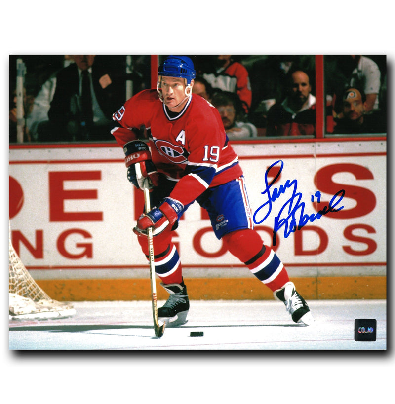 Larry Robinson Montreal Canadiens Autographed Skating 8x10 Photo CoJo Sport Collectables Inc.