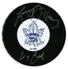 Larry Jeffrey Autographed Toronto Maple Leafs 67 Cup Puck CoJo Sport Collectables