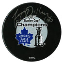 Larry Jeffrey Toronto Maple Leafs Autographed 1967 Stanley Cup Champions Puck CoJo Sport Collectables