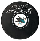 Logan Couture Autographed San Jose Sharks Puck CoJo Sport Collectables Inc.