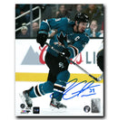Logan Couture San Jose Sharks Autographed Action 8x10 Photo CoJo Sport Collectables Inc.