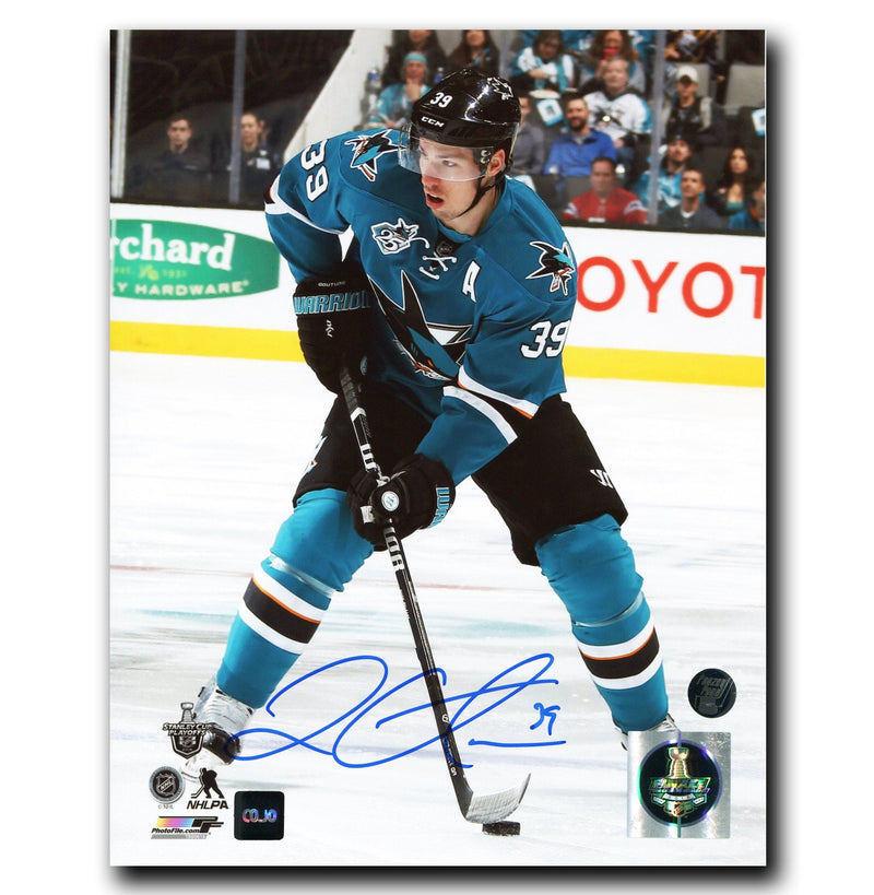 Logan Couture San Jose Sharks Autographed 8x10 Photo CoJo Sport Collectables