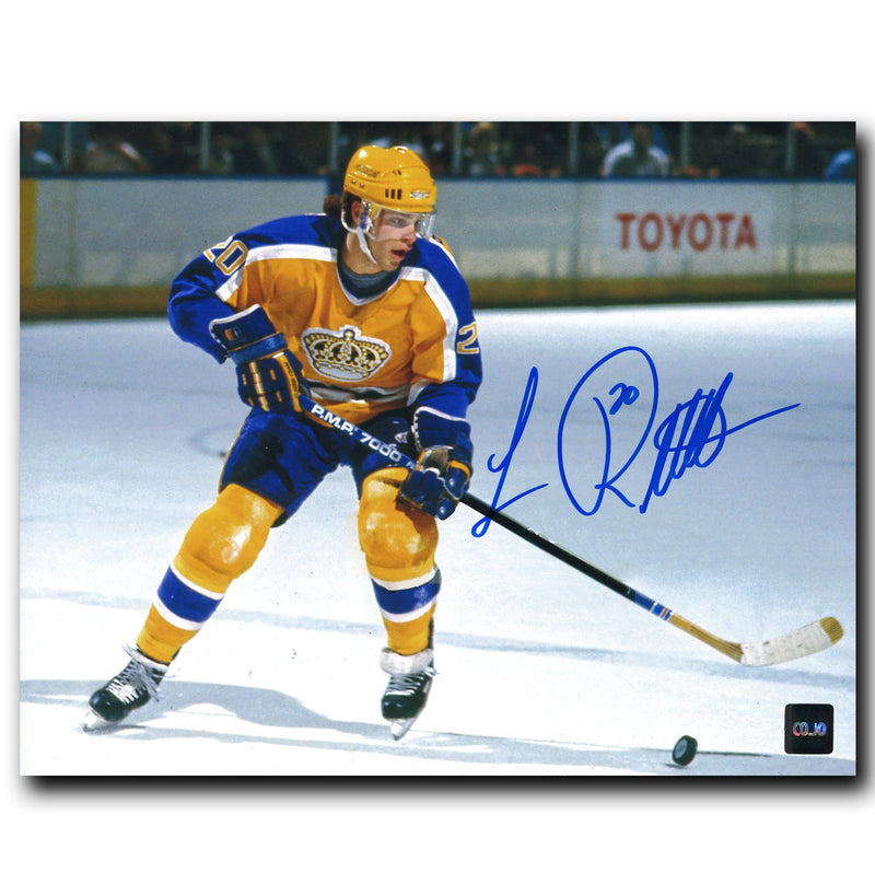 Luc Robitaille Los Angeles Kings Autographed Retro 8x10 Photo CoJo Sport Collectables Inc.