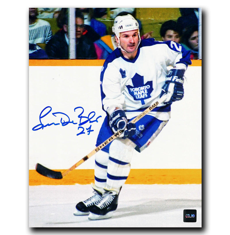 Lucien DeBlois Toronto Maple Leafs Autographed 8x10 Photo CoJo Sport Collectables