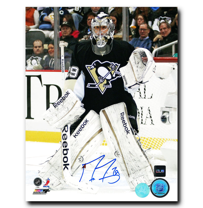 Marc-Andre Fleury Pittsburgh Penguins Autographed Crease 8x10 Photo CoJo Sport Collectables Inc.