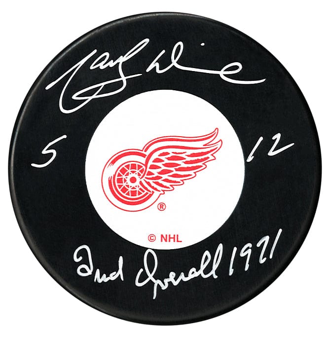Marcel Dionne Autographed Detroit Red Wings Inscribed Draft Puck CoJo Sport Collectables Inc.