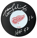 Marcel Dionne Autographed Detroit Red Wings HOF Puck CoJo Sport Collectables Inc.
