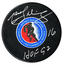 Marcel Dionne Autographed Hockey Hall of Fame Puck CoJo Sport Collectables Inc.