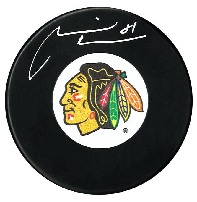 Marian Hossa Autographed Chicago Blackhawks Puck CoJo Sport Collectables Inc.