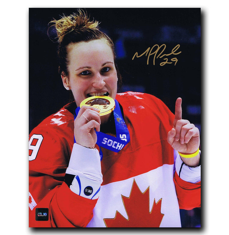Marie-Philip Poulin Team Canada Autographed 8x10 Photo CoJo Sport Collectables