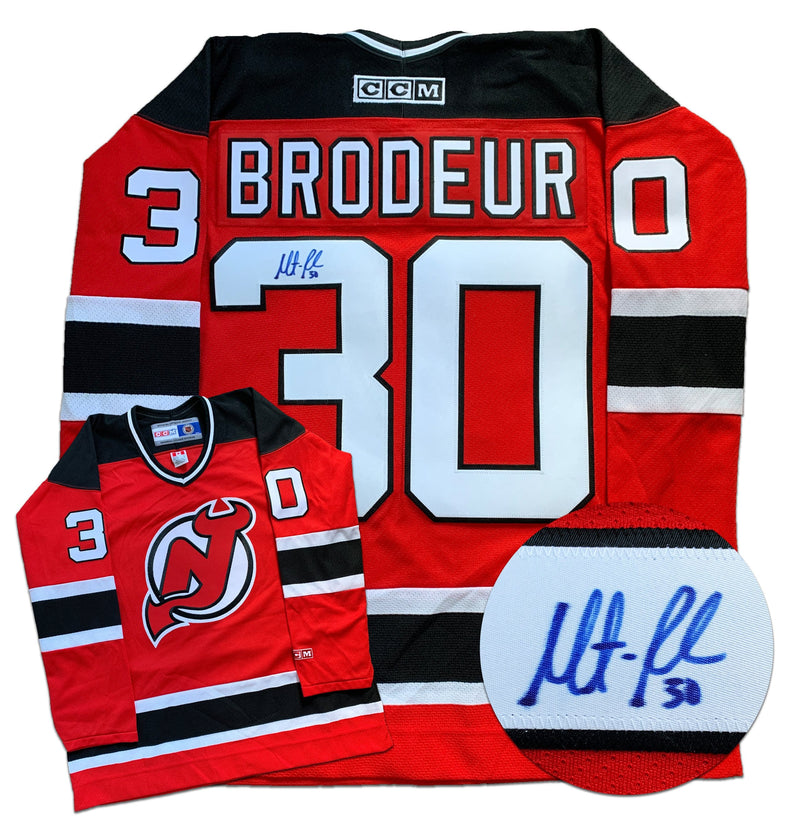 Martin Brodeur New Jersey Devils Autographed Replica CCM Vintage Jersey CoJo Sport Collectables