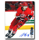 Martin Necas Carolina Hurricanes Autographed Action 8x10 Photo CoJo Sport Collectables Inc.