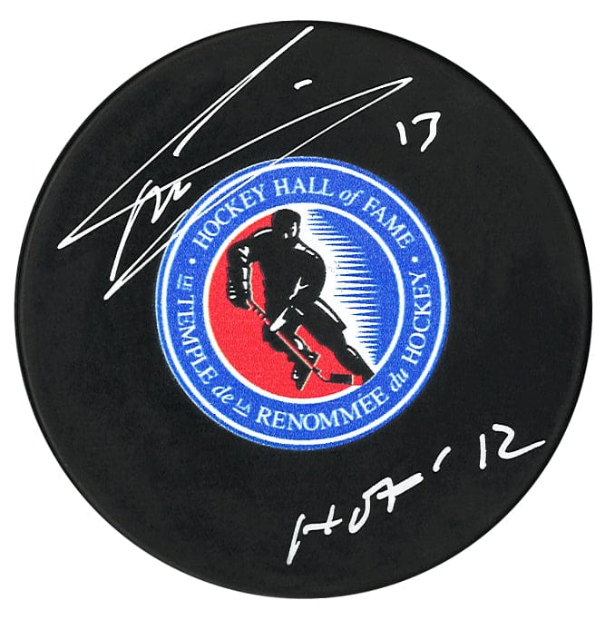 Mats Sundin Autographed Hockey Hall of Fame Inscribed Puck CoJo Sport Collectables Inc.