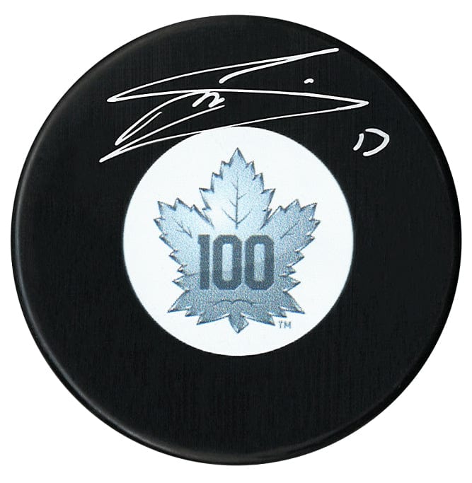 Mats Sundin Autographed Toronto Maple Leafs Centennial Season Puck CoJo Sport Collectables Inc.