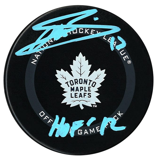 Mats Sundin Autographed Toronto Maple Leafs HOF Inscribed Official Puck CoJo Sport Collectables Inc.