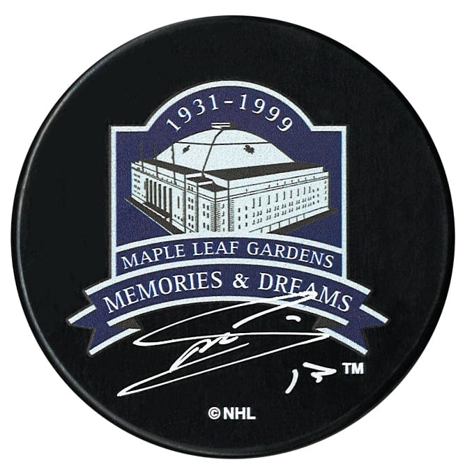 Mats Sundin Autographed Toronto Maple Leafs Memories & Dreams Puck CoJo Sport Collectables Inc.