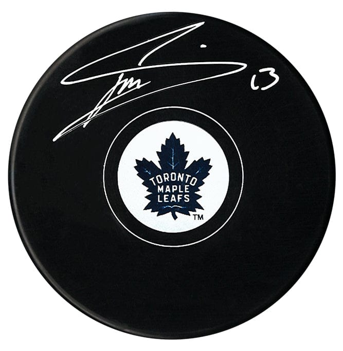 Mats Sundin Autographed Toronto Maple Leafs Puck (Small Logo) CoJo Sport Collectables Inc.