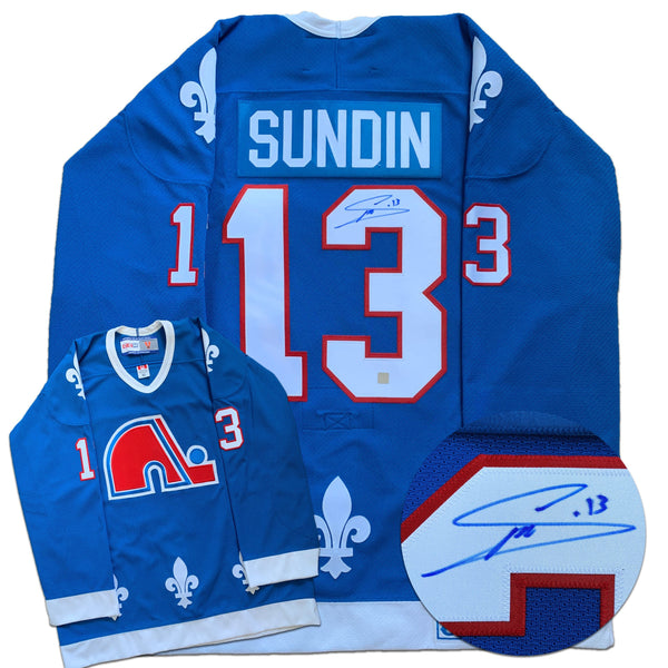 Mats Sundin Signed Leafs Fanatics Vintage Jersey (blue)