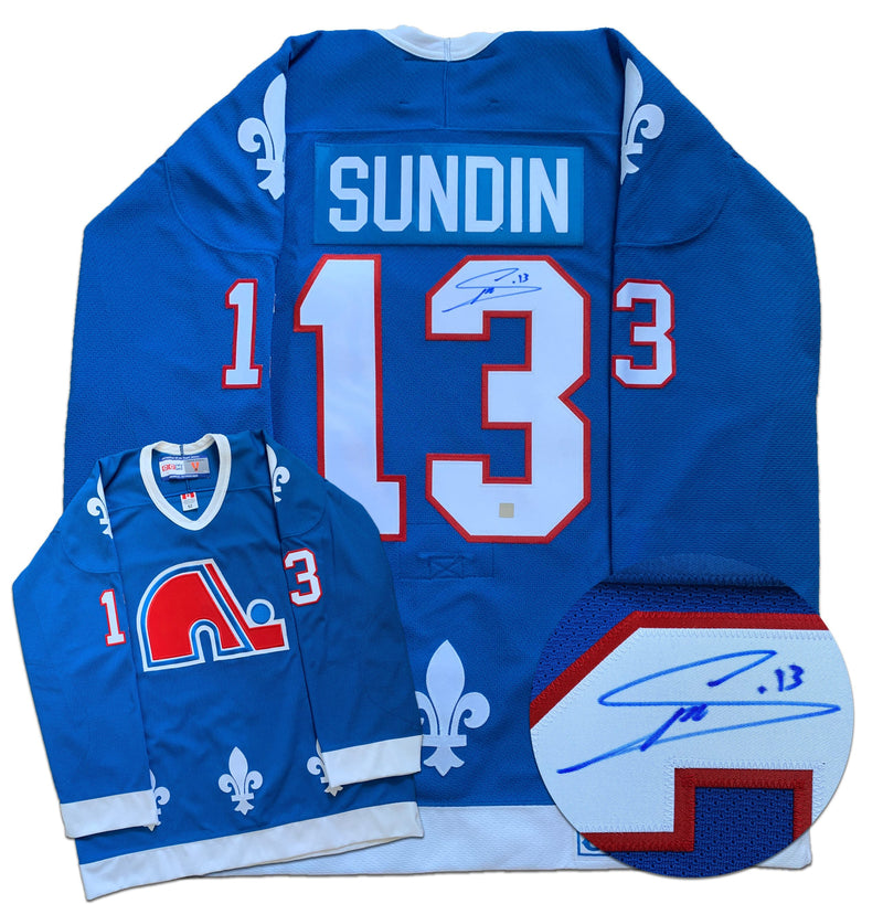 Mats Sundin Quebec Nordiques Autographed CCM Pro Jersey CoJo Sport Collectables