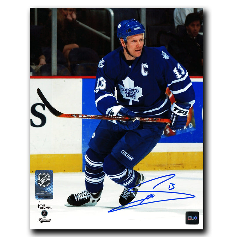 Mats Sundin Toronto Maple Leafs Autographed Action 8x10 Photo CoJo Sport Collectables Inc.