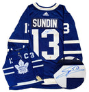 Mats Sundin Toronto Maple Leafs Autographed Adidas Jersey CoJo Sport Collectables Inc.