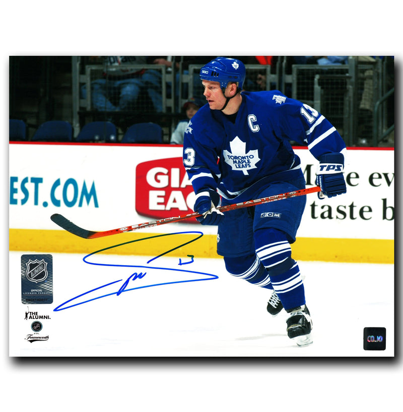 Mats Sundin Toronto Maple Leafs Autographed Horizontal 8x10 Photo CoJo Sport Collectables Inc.