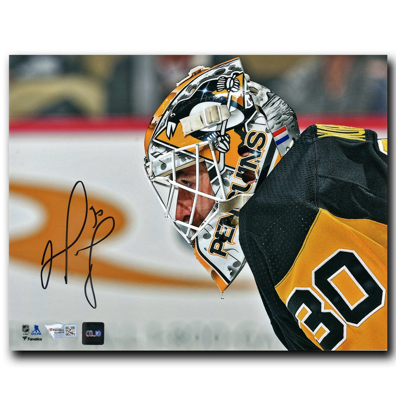 Matt Murray Pittsburgh Penguins Autographed Close-Up 8x10 Photo CoJo Sport Collectables Inc.