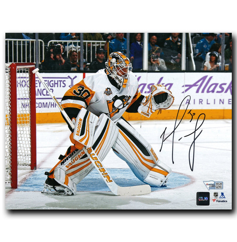 Matt Murray Pittsburgh Penguins Autographed Crease 8x10 Photo CoJo Sport Collectables Inc.