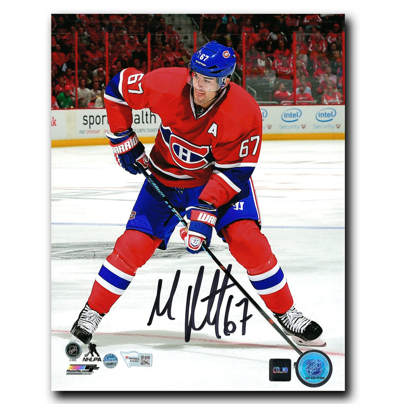 Max Pacioretty Montreal Canadiens Autographed Skating 8x10 Photo CoJo Sport Collectables
