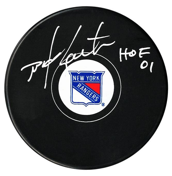 Mike Gartner Autographed New York Rangers Puck CoJo Sport Collectables Inc.