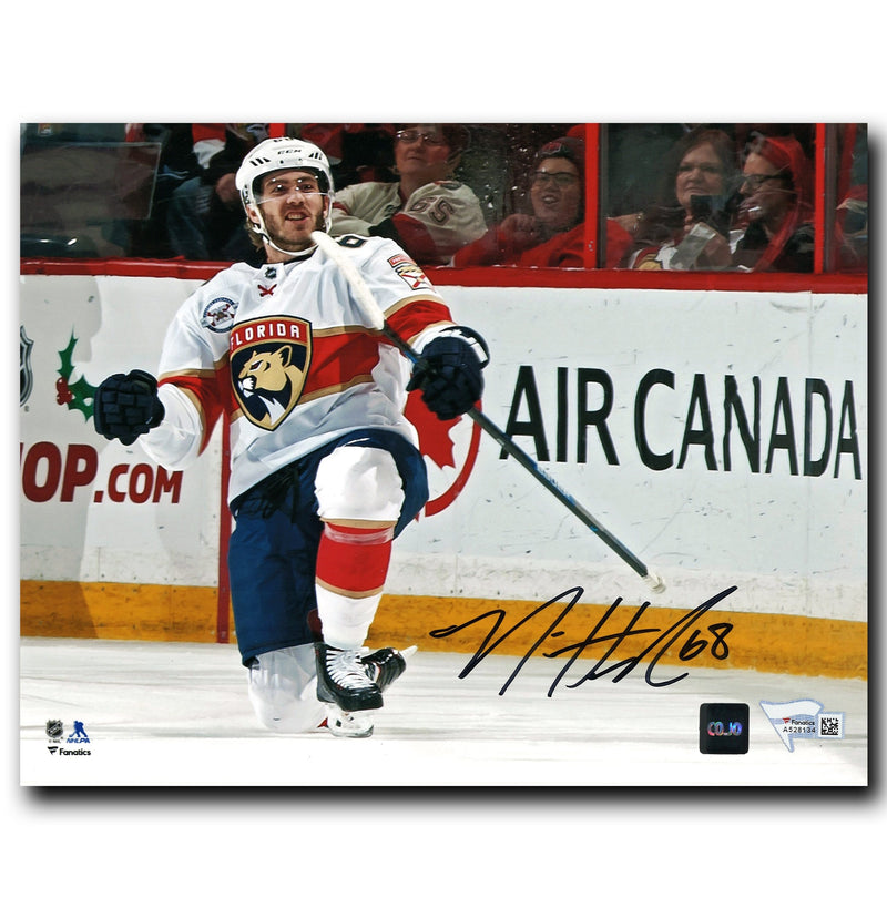 Mike Hoffman Florida Panthers Autographed Goal Celebration 8x10 Photo CoJo Sport Collectables Inc.