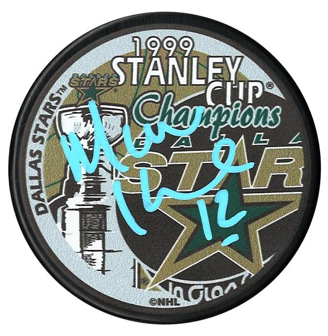 Mike Keane Autographed Dallas Stars 1999 Stanley Cup Champions Puck CoJo Sport Collectables Inc.