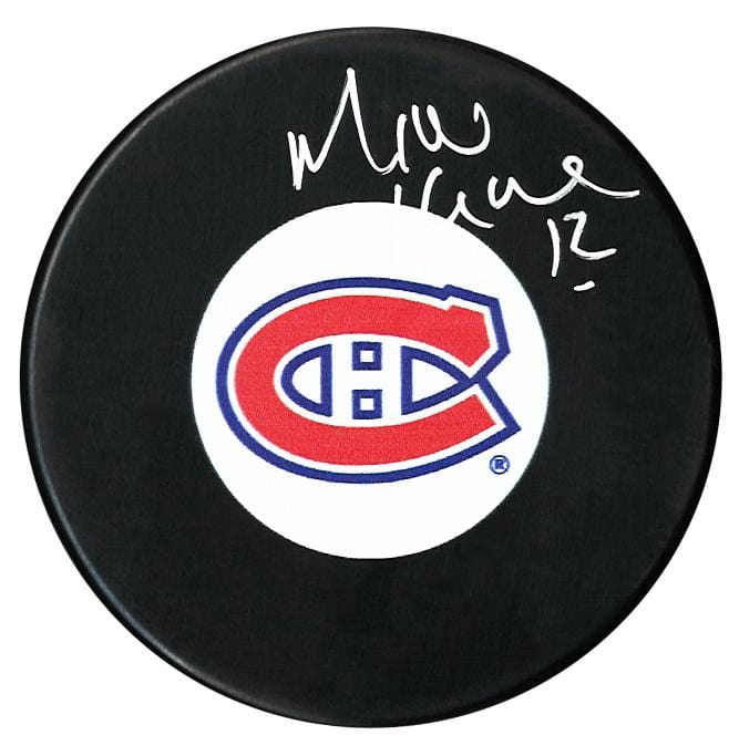 Mike Keane Autographed Montreal Canadiens Puck CoJo Sport Collectables Inc.