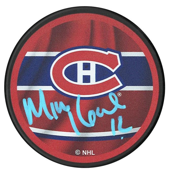 Mike Keane Autographed Montreal Canadiens Reverse Retro Puck CoJo Sport Collectables Inc.