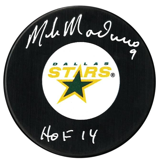 Mike Modano Autographed Dallas Stars HOF Puck CoJo Sport Collectables Inc.